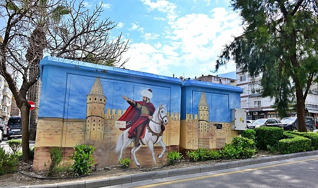 Manisa&rsquo;nın Sokakları Sanatla Renkleniyor