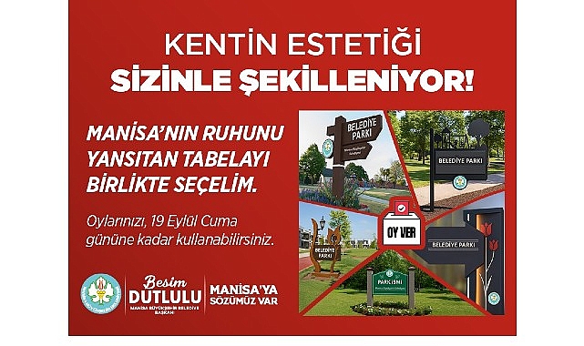 Manisa&rsquo;nın Tabelalarına Halk Karar Verecek