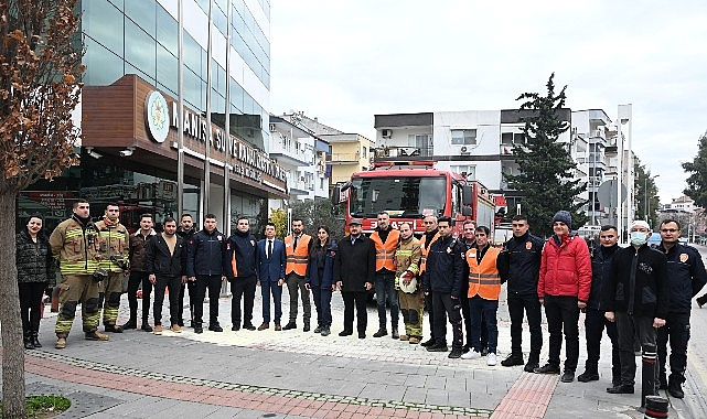 MASKİ&rsquo;de Yangın Tatbikatı