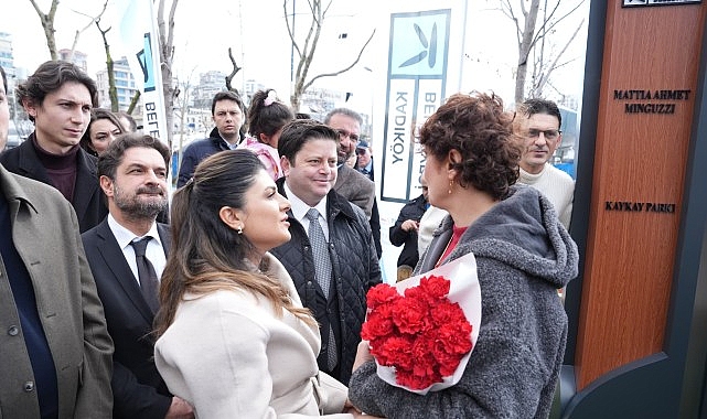 Mattia Ahmet Minguzzi&rsquo;nin adı Kalamış Kaykay Parkı'nda yaşayacak
