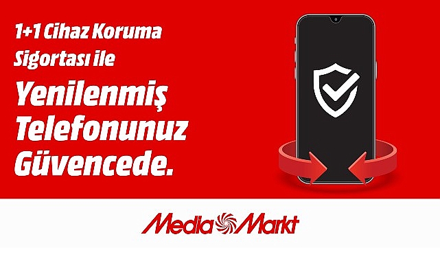 MediaMarkt T&uuml;rkiye ve BNP Paribas Cardif T&uuml;rkiye&rsquo;den yenilenmiş cep telefonlarına +1 yıl uzatılmış garanti!