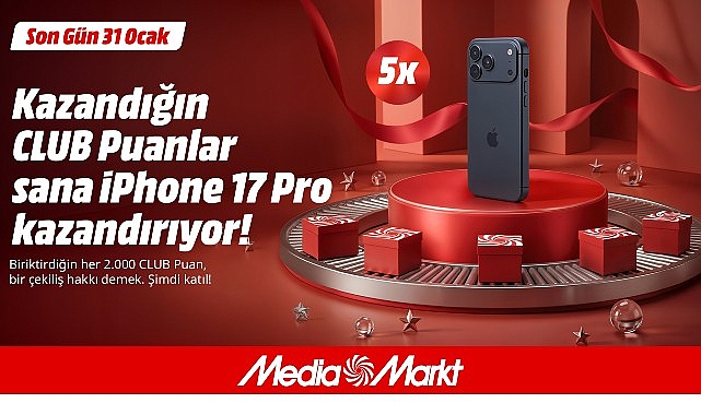 MediaMarkt T&uuml;rkiye&rsquo;den CLUB &uuml;yelerine &ouml;zel &ccedil;ekiliş kampanyası