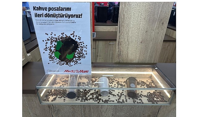 MediaMarkt T&uuml;rkiye&rsquo;nin kahve posaları ileri d&ouml;n&uuml;ş&uuml;mle yeniden hayat buluyor