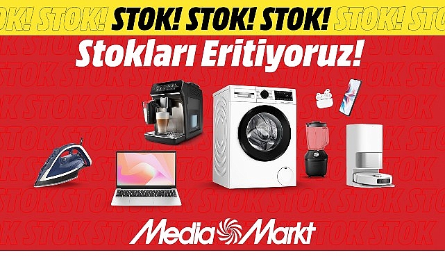 MediaMarkt T&uuml;rkiye&rsquo;nin   &ldquo;Stokları Eritiyoruz&rdquo; kampanyası devam ediyor