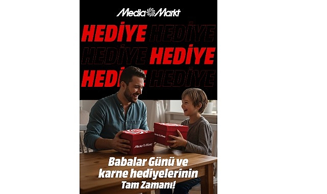 MediaMarkt&rsquo;ın Babalar ve Karne G&uuml;n&uuml;&rsquo;ne &ouml;zel &ccedil;ifte hediye kampanyasında son g&uuml;nler!