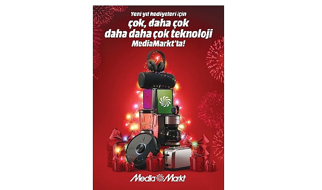 MediaMarkt&rsquo;ın &lsquo;Yeni Yıl Kampanyası&rsquo; ile yılbaşı heyecanı devam ediyor