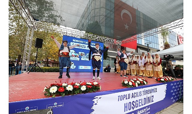 Menderes&rsquo;te Tarihi An; 5 Yıldızlı Projelerin A&ccedil;ılışı Ger&ccedil;ekleşti