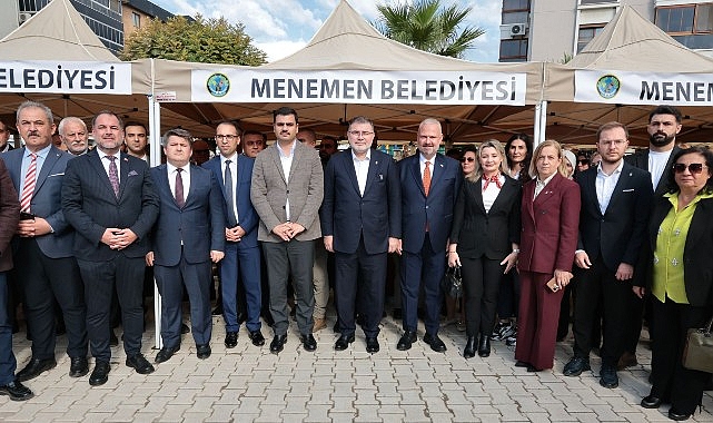 Menemen Belediyesi&rsquo;nden Cumhuriyet&rsquo;e &ouml;zel a&ccedil;ılış!
