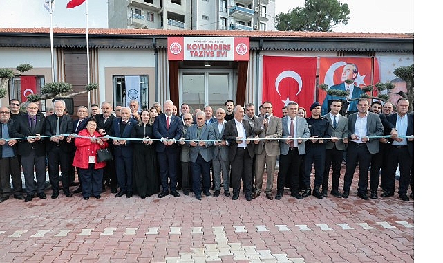 Menemen'de Koyundere Taziye Evi hizmete a&ccedil;ıldı