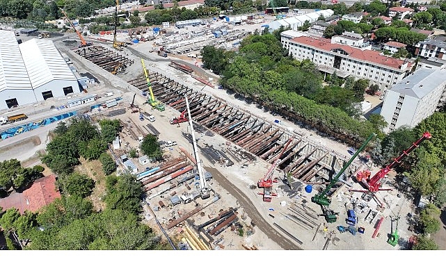 Metro t&uuml;nelini a&ccedil;acak dev k&ouml;stebekler geldi!