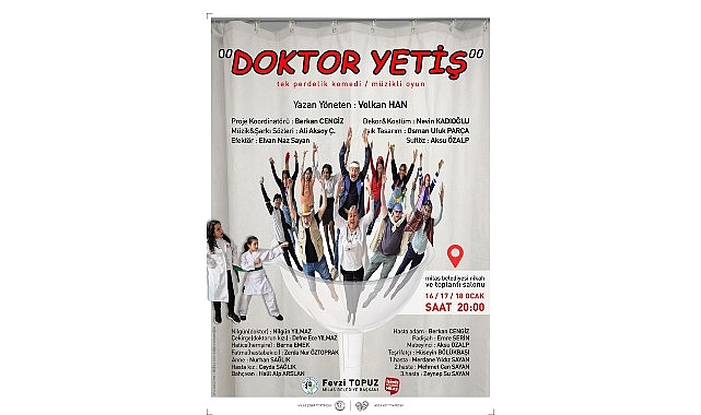 Milas Belediyesi &lsquo;Doktor Yetiş&rsquo; Adlı Tiyatro Oyununu İzleyicilerle Buluşturacak