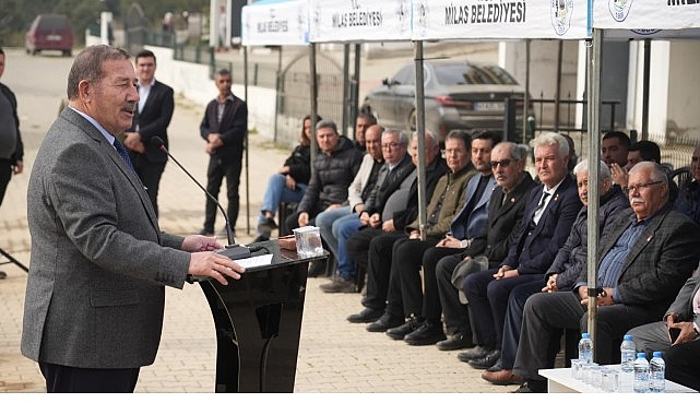 Milas Belediyesi Taziye Evi&rsquo;nin Temeli Atıldı