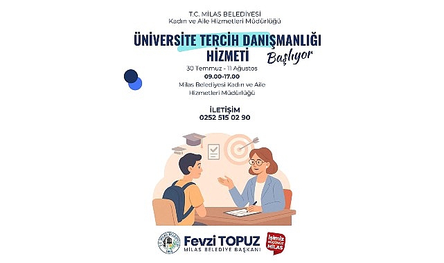 Milas Belediyesi Tercih D&ouml;neminde Adayların Yanında Olacak