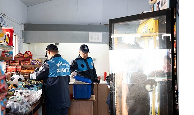 Milas Belediyesi Zabıtası&rsquo;ndan Okul Kantinlerinde Denetim