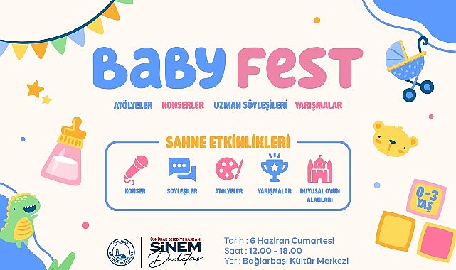 Minik Adımlar B&uuml;y&uuml;k Keşiflere: Baby Fest Kapılarını A&ccedil;ıyor