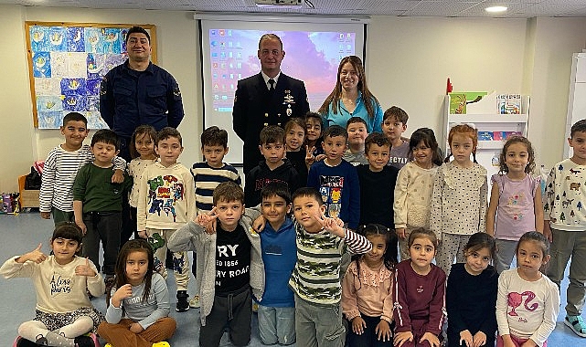 Miniklere denizlerin &ouml;nemi anlatıldı