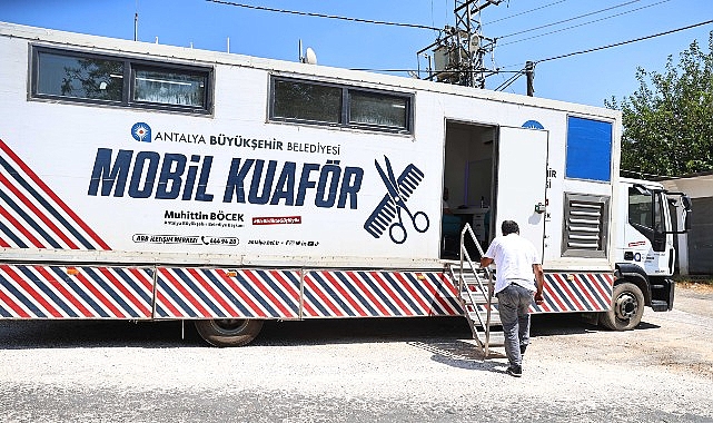 Mobil kuaf&ouml;r tırı Antalya&rsquo;nın yaylalarında