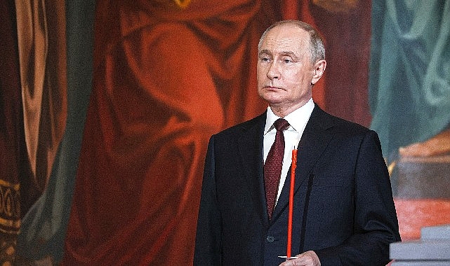 Moskova ve T&uuml;m Rusya Patrik&rsquo;i Kiril&rsquo;e Paskalya Kutlamaları