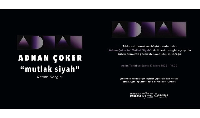 Mutlak Siyah: Adnan &Ccedil;oker Resim Sergisi