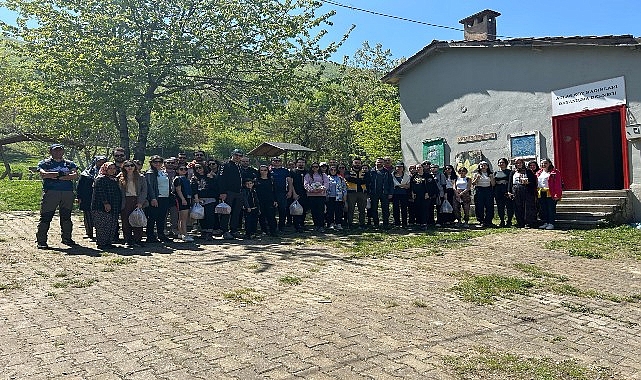 Mysia Yolları&rsquo;nda baharın tadını &ccedil;ıkardılar