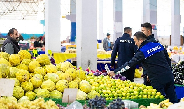 Narlıdere Belediyesi&rsquo;nden Pazar Yerinde Kapsamlı Denetim