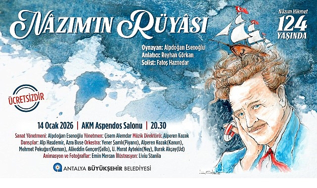&ldquo;N&acirc;zım&rsquo;ın R&uuml;y&acirc;sı&rdquo; seyirciyle buluşuyor