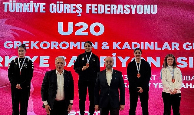 Nevşehir Belediyesi SK G&uuml;reş&ccedil;ilerinden T&uuml;rkiye Dereceleri
