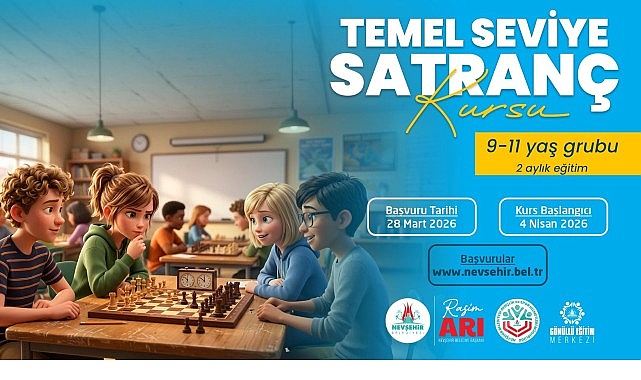 Nevşehir Belediyesi&rsquo;nden &Ccedil;ocuklara Satran&ccedil; Eğitimi Fırsatı