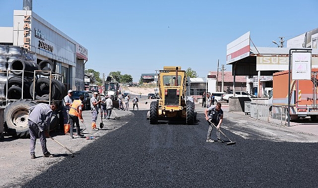 Nevşehir Belediyesi&rsquo;nden Sanayi&rsquo;de Asfalt &Ccedil;alışması