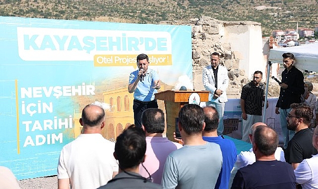 Nevşehir Belediyesi&rsquo;nden Tarihi Adım; Kayaşehir Otel Projesi