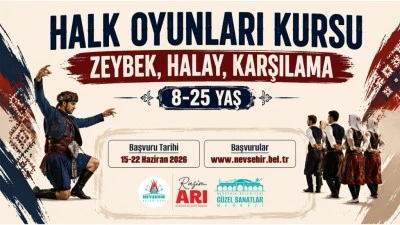 Nevşehir'de Gen&ccedil;ler İ&ccedil;in &Uuml;cretsiz Halk Oyunları Kursu