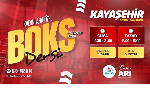 Nevşehir&rsquo;de Kadınlara &Ouml;zel Boks Dersleri Başlıyor