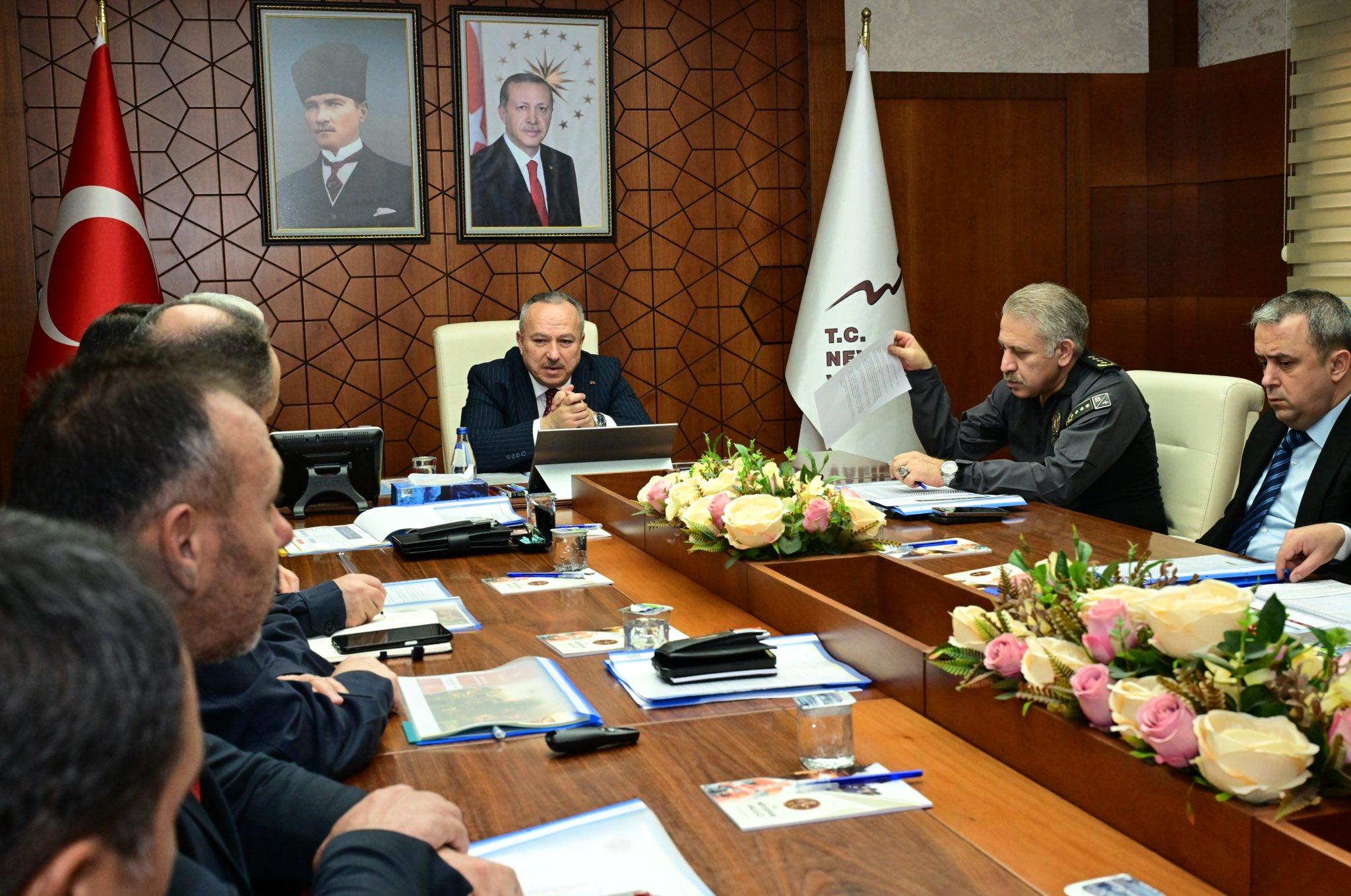 Vali Fidan Başkanlığında Kritik Asayiş Toplantısı Ger&ccedil;ekleşti