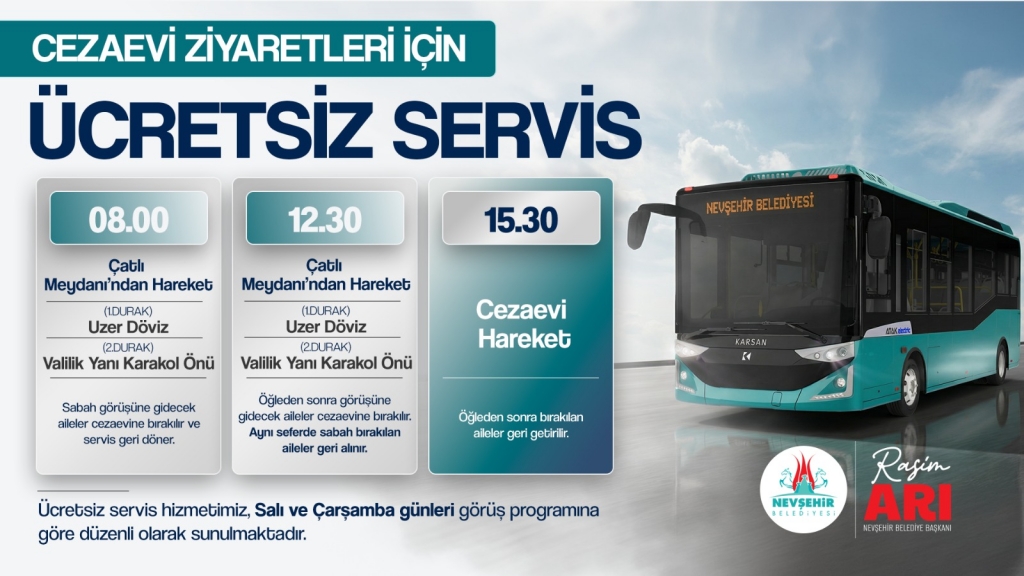 Rasim Arı&rsquo;dan &Ouml;rnek Adım: Cezaevi Ziyaretine &Uuml;cretsiz Servis!