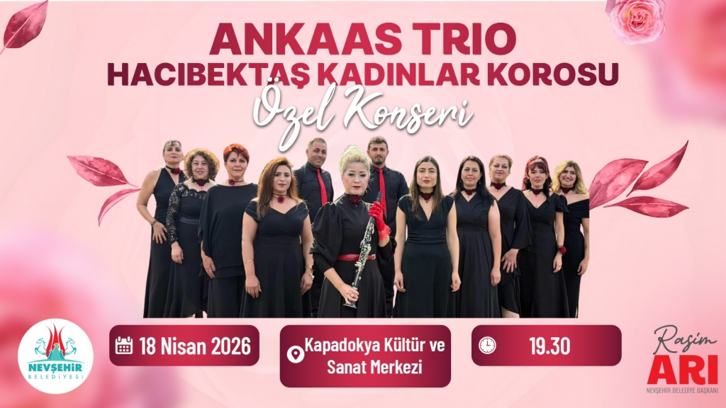 Nevşehir'de Dev Konser: Hacıbektaş Kadınlar Korosu Sahne Alıyor