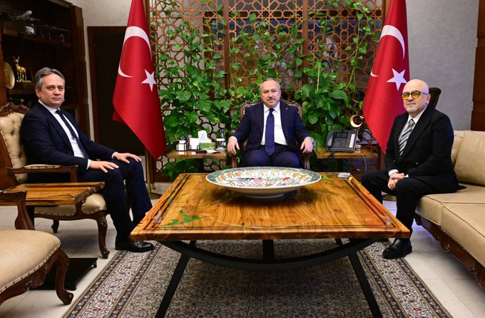 Vali Fidan, Sinema Genel M&uuml;d&uuml;r&uuml; Birol G&uuml;ven&rsquo;i Ağırladı