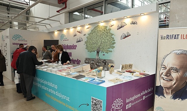 Nil&uuml;fer Belediyesi Bursa 22&rsquo;nci Kitap Fuarı&rsquo;nda