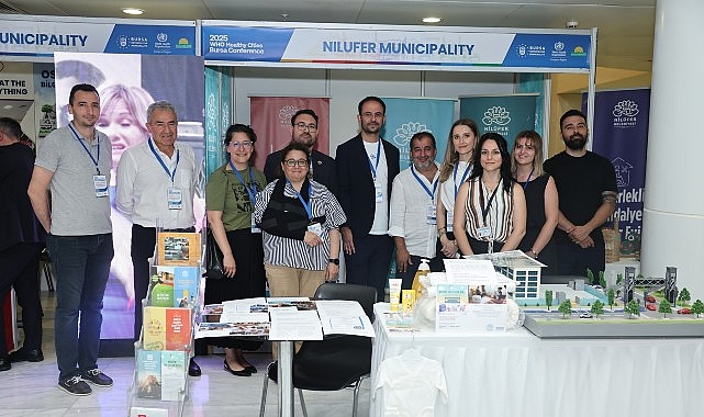 Nil&uuml;fer Belediyesi D&uuml;nya Sağlık &Ouml;rg&uuml;t&uuml; Konferansı&rsquo;nda &ccedil;alışmalarını paylaştı