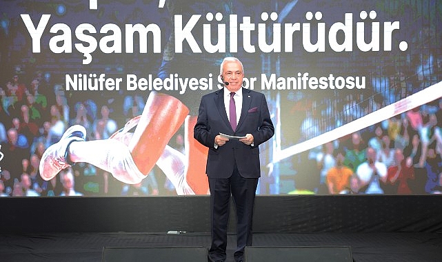 Nil&uuml;fer Belediyesi &ldquo;Spor Manifestosu&rdquo;nu a&ccedil;ıkladı