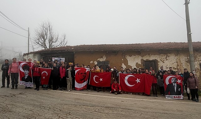 Nil&uuml;fer Belediyesi&rsquo;nden 18 Mart &Ccedil;anakkale Zaferi anısına doğa y&uuml;r&uuml;y&uuml;ş&uuml;