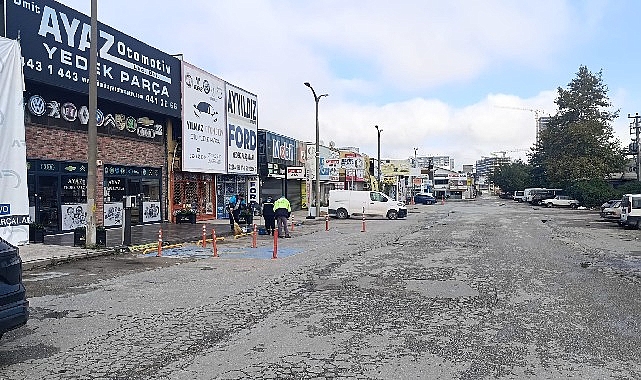 Nil&uuml;fer Belediyesi&rsquo;nden Beşevler Sanayi Sitesi&rsquo;ne nefes aldıracak dokunuş