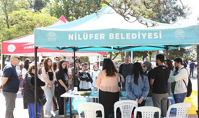 Nil&uuml;fer Belediyesi&rsquo;nden &uuml;niversiteli gen&ccedil;lere &ccedil;evre bilinci