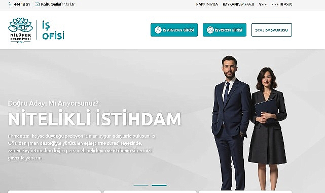 Nil&uuml;fer&rsquo;de iş arayanlar ve işverenler artık dijital platformda buluşuyor
