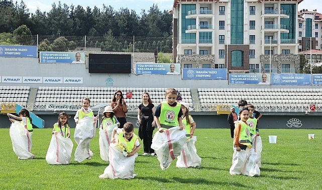 Nil&uuml;fer&rsquo;de miniklerden tatlı m&uuml;cadele