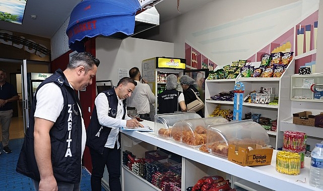 Nil&uuml;fer&rsquo;de okul kantinleri ve kırtasiyelere kapsamlı denetim