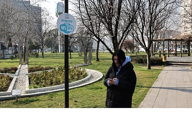 Nil&uuml;fer&rsquo;de &uuml;cretsiz internet noktası 40&rsquo;a ulaştı