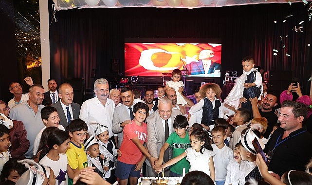 Nil&uuml;ferli &ccedil;ocuklara s&uuml;nnet ş&ouml;leni