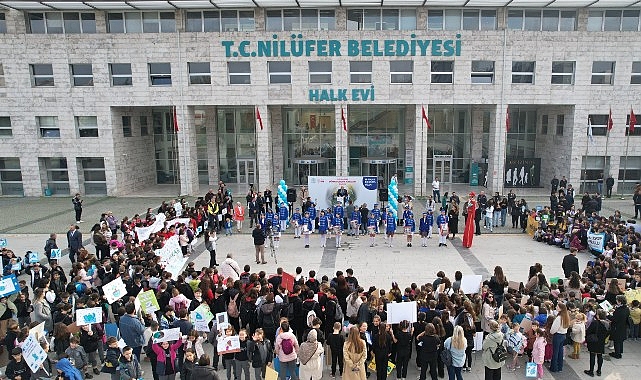 Nil&uuml;ferli &ccedil;ocuklardan &ldquo;gelecek&rdquo; i&ccedil;in anlamlı y&uuml;r&uuml;y&uuml;ş