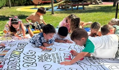Nil&uuml;ferli miniklerde karne heyecanı