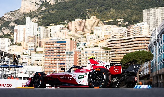 Nissan Formula E Takımı Monako&rsquo;ya damga vurdu